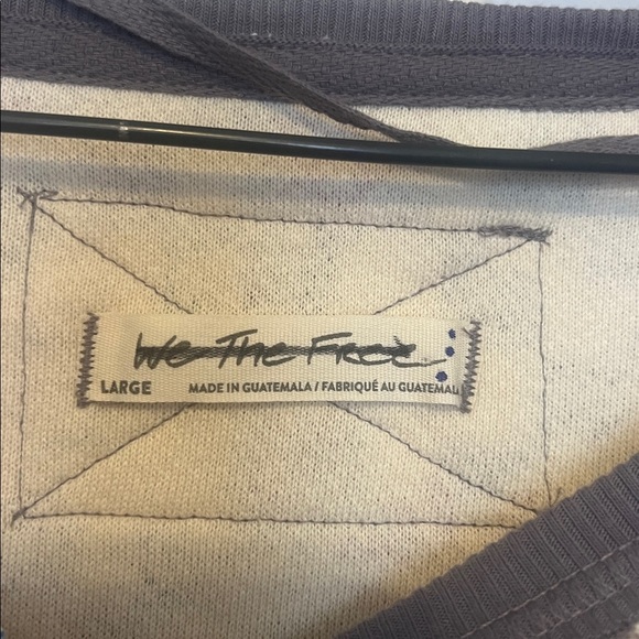 Free peopleCoastal Printed Crew Tunic /Dress in Terracotta Combo size large nwot - Picture 6 of 7